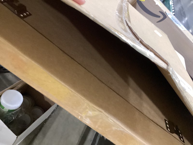 Condition photo showing Good Condition for upsimples 24x36 Poster Frame, Display Pictures 20x30 with Mat or 24x36 Without Mat, Wall Hanging Picture Frame, Gold, 1 Pack Gold 24x36