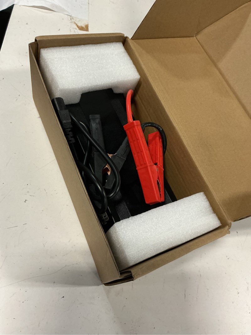 Condition photo showing Good Condition for 14.6v 20a lifepo4 battery charger for 12v/12.8v batteries | 20a fast charging, alligator clips, bms wake-up, low-voltage start, indicator light and cooling fan for rv/marine use. 20a black
