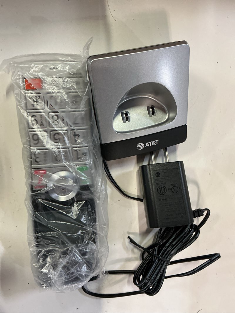 Condition photo showing Good Condition for at&t cl80107 additional handset for cl82x07, cl82x57, cl82x67, cl83x07, cl84x07 series cordless phone additional handset silver/black cordless