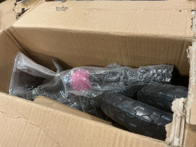 Condition photo showing Good Condition for joystar toddler balance bike 2 year old, age 18 months to 5 years old, no pedal bike with adjustable handlebar and seat, gift for 2-4 boys girls pink