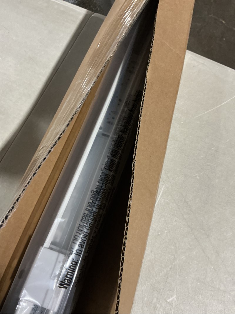 Condition photo showing Good Condition for lazblinds cordless cellular shades, no tools no drill light filtering honeycomb shades pleated blinds for windows, 27'' w x 36'' h, white light filtering-white 27'' w x 36'' h