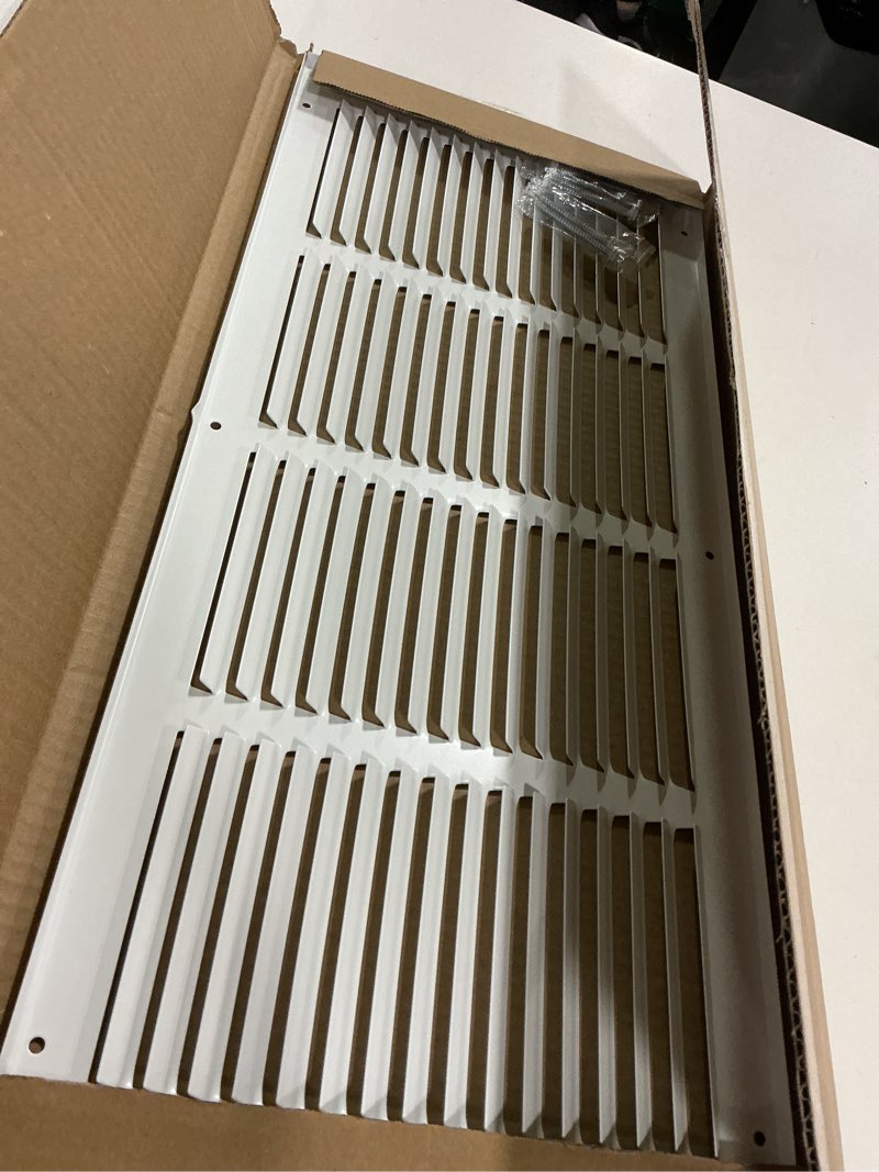 Condition photo showing Good Condition for 20x8 Return Air Grille(Duct Opening Size),Air Return Vent Cover,Flat Vent Cover,Rejillas De Aire Acondicionado para Casa,Return Air Grilles,Outer Dimensions:21.75"Wx9.75"H(20"W x 8"H, Duct Opening) 20"Wx8"H, Duct Opening