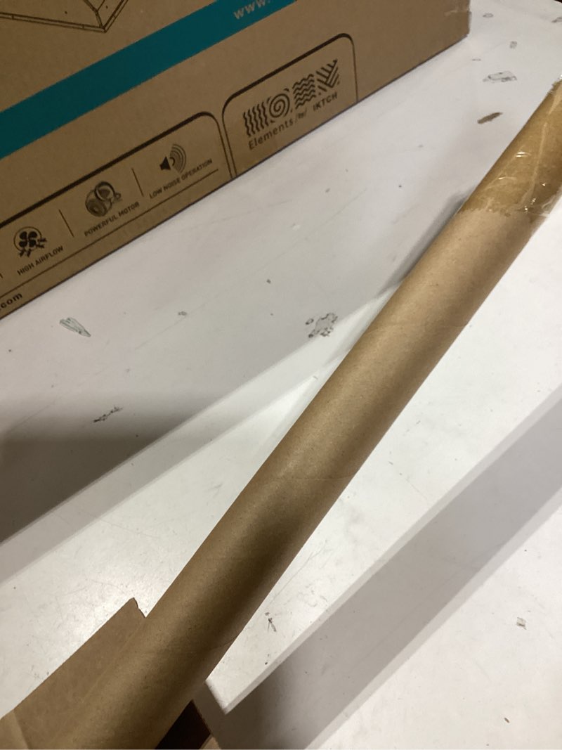 Condition photo showing As Is for uxcell tension curtain rod, adjustable 24 to 43 inches, 0.75" dia white spring tension rod no drilling expandable tension rod for doorway, kitchen 24-43 inch