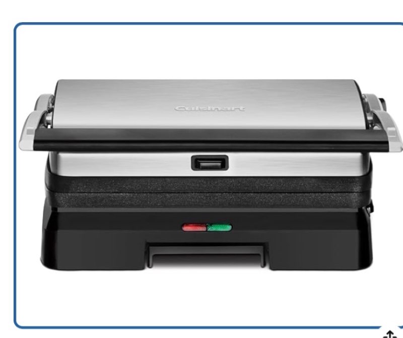 cuisinart, griddler® grill & panini press, gr-11nas new panini griddler