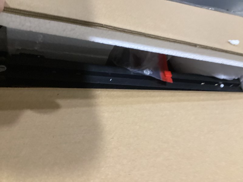 Condition photo showing As Is for vasagle file cabinet, 3 drawers filing cabinet for home office, with wheels, for a4, letter sized documents, hanging file folders, ink black uofc065b16