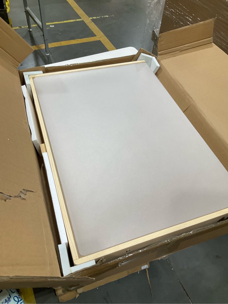 Condition photo showing Good Condition for foldable puzzle table with legs, 34"x 26" wooden puzzle board with drawers & covers, portable jigsaw table for adults, 1500 pieces folding puzzle board for jisgaw puzzle, birthday gifts for mom