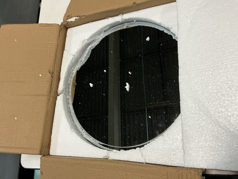 Condition photo showing Good Condition for Seelenruhe 12" Round Mirrors for Centerpieces for Tables, Round Mirrors Trays Plates for Centerpieces, Wedding Decorations, Baby Shower Party, Christmas Decorations, 2mm, 12 PCS 12 Inch