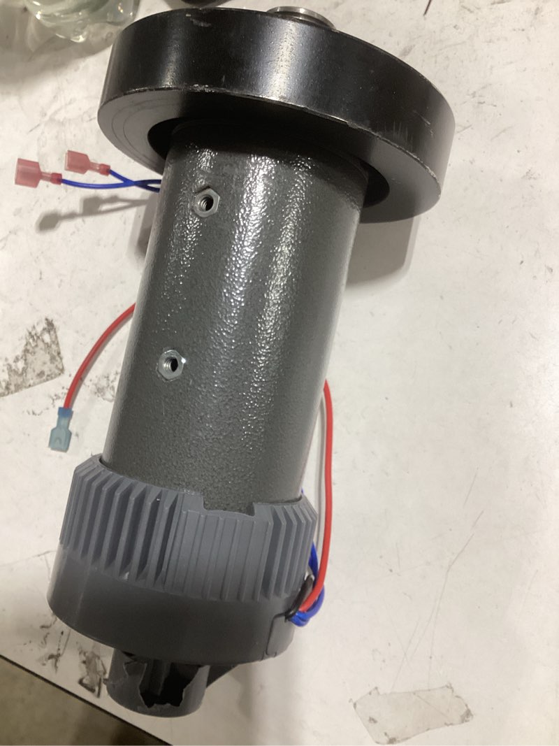 Condition photo showing As Is for m-405565 treadmill dc drive motor with flywheel, 2.80 hp 130v dc 1939w replacement for nordictrack & proform – compatible with 314571, 362190, 356334, 405618, 349568, c3364b4370m