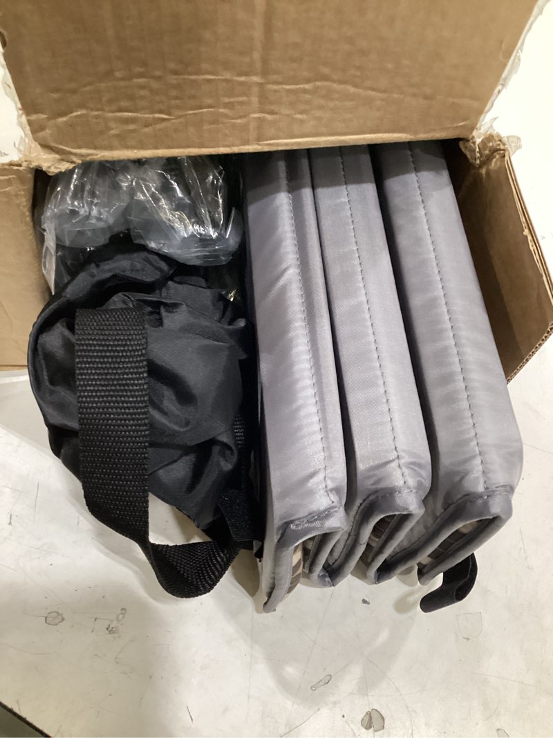 Condition photo showing Good Condition for pamo babe magic fold pack and play with bassinet 1 step set foldable playards baby playard with changing table portable playpen with zip door