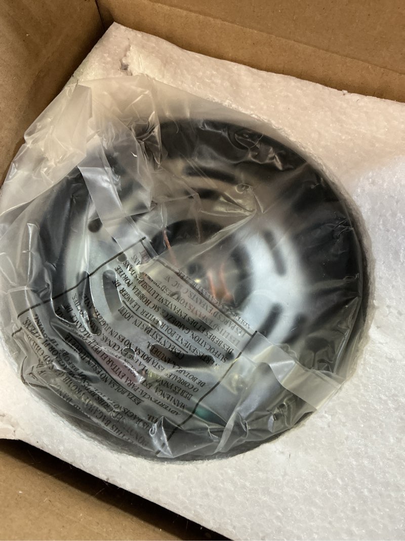 Condition photo showing New/Like New for kitchen pendant lighting over island, 1-light matte black farmhouse pendant light fixtures, rectangle linear metal hanging lighting fixture with clear glass shade for dining room entryway hallway 1 pack