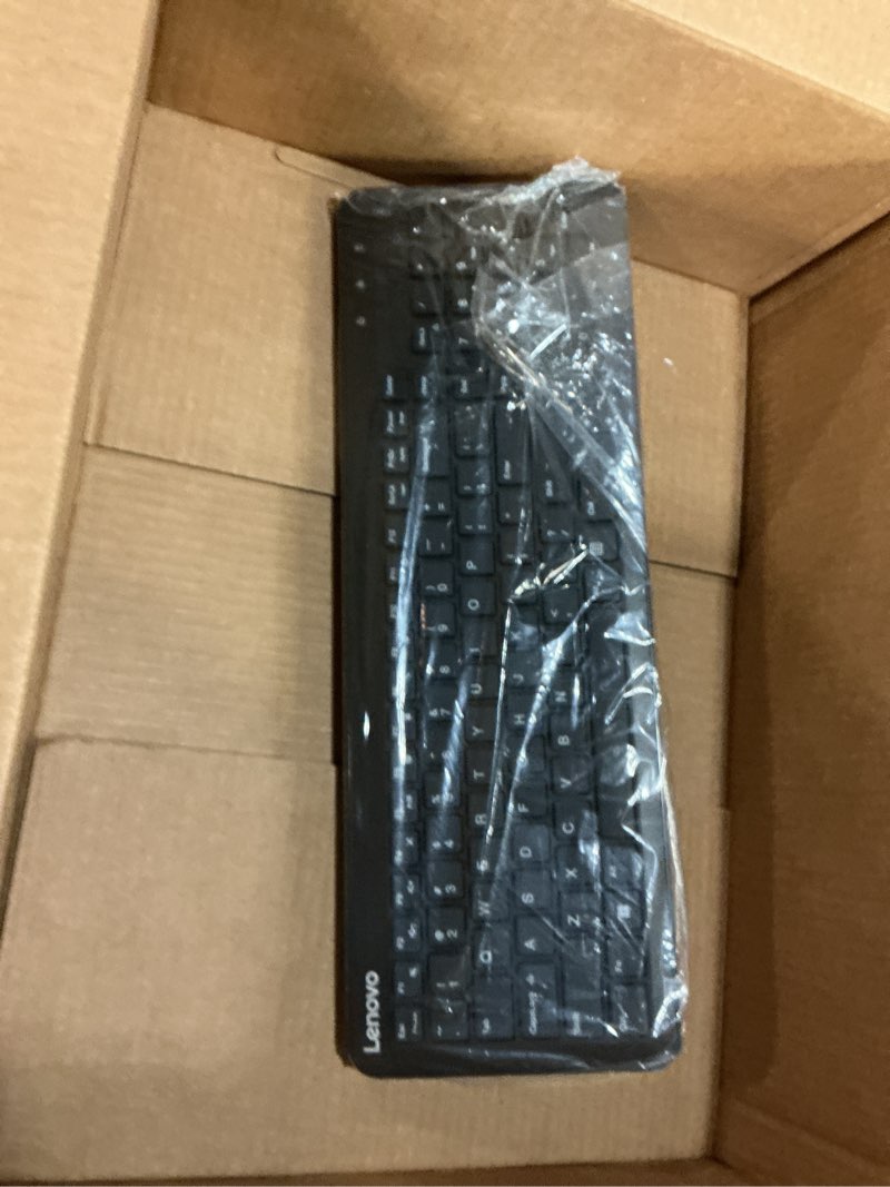 Condition photo showing Good Condition for Lenovo 300 Wireless Combo Keyboard and Mouse, 2.4 GHz Nano USB-A Receiver, Batteries Included 300 Wireless Keyboard + Mouse