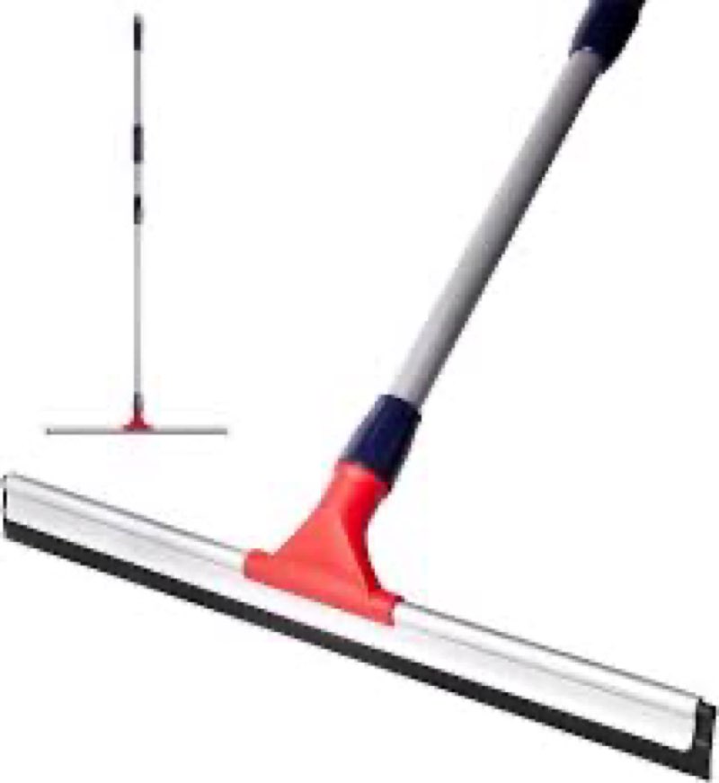 DSV Standard Professional Floor Squeegee for Concrete Floor, 24" Large Heavy Duty Squeegee for Floor