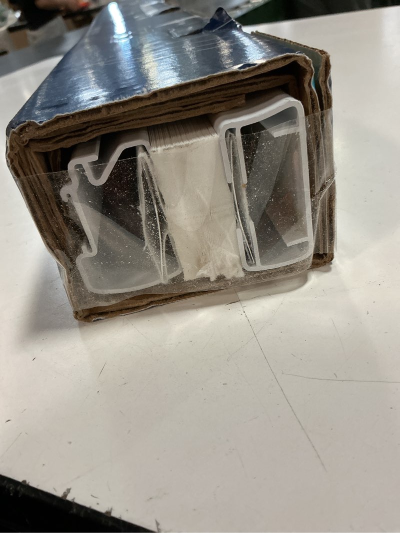 Condition photo showing As Is for levolor 36-in x 72-in snow light filtering cordless cellular shade