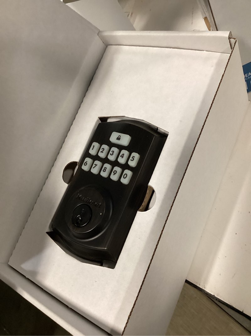 Condition photo showing As Is for 260 trl 11p smt rbp rcalfd traditional smartcode keypad deadbolt - venetian bronze