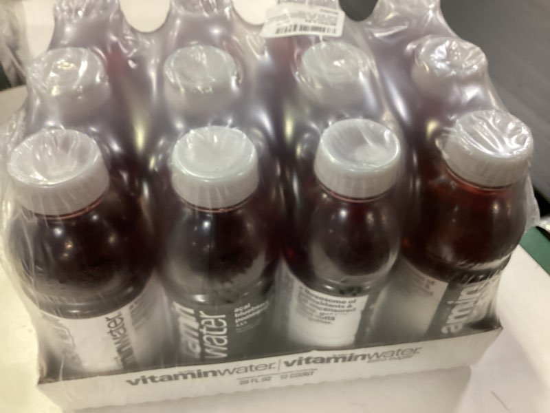 Condition photo showing Good Condition for (BB JAN /05/26) vitaminwater XXX Açai Blueberry Pomegranate Nutrient Enhanced Flavored Water Beverage, 20 fl oz Bottles, 12 Pack XXX Açai Blueberry Pomegranate 20 fl oz (Pack of 12)