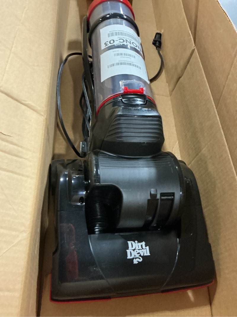 Condition photo showing Good Condition for dirt devil endura lite upright bagless vacuum cleaner for carpet and hard floor, powerful, lightweight, corded vacuum cleaners for home use