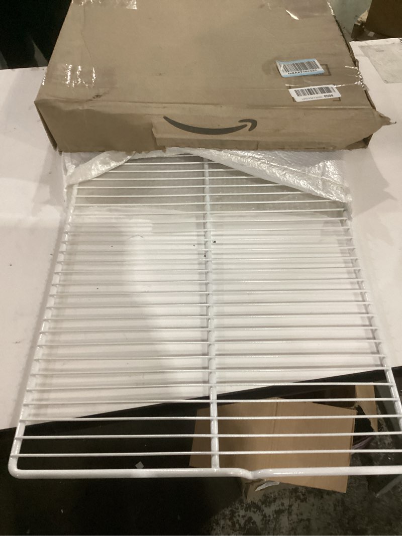 Condition photo showing Good Condition for upgrade 240360908 food grade 304 stainless steel refrigerator shelf fits frigidaire, kenmore. 25.5" x 16.5" 240360908 wire shelf replaces ap5805565, eap9492365,240360905, 240360901, 3189137 (1 packs)