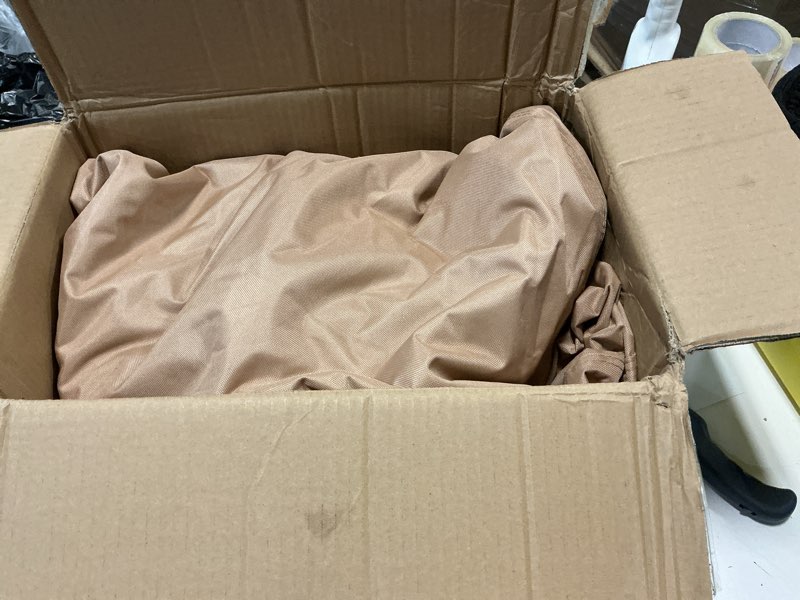 Condition photo showing New/Like New for ultcover patio l-shaped right facing sofa cover waterproof for 4-seater outdoor sectional furniture couch 85”w (back length) x 58”w (right side) 85"/58"(w)x32"(d)x30"(h) brown (l-shaped)