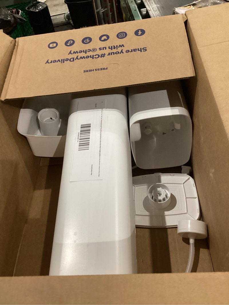 Condition photo showing As Is for DREO HM735S 11L Smart Humidifier Large Room 700 ft², 100H Cool Mist Air Humidifiers for Bedroom, Top-Fill, Clean Tank Technology, 26dB, Auto Mode, Aroma Box, RGB, Remote & APP Control, Baby, White