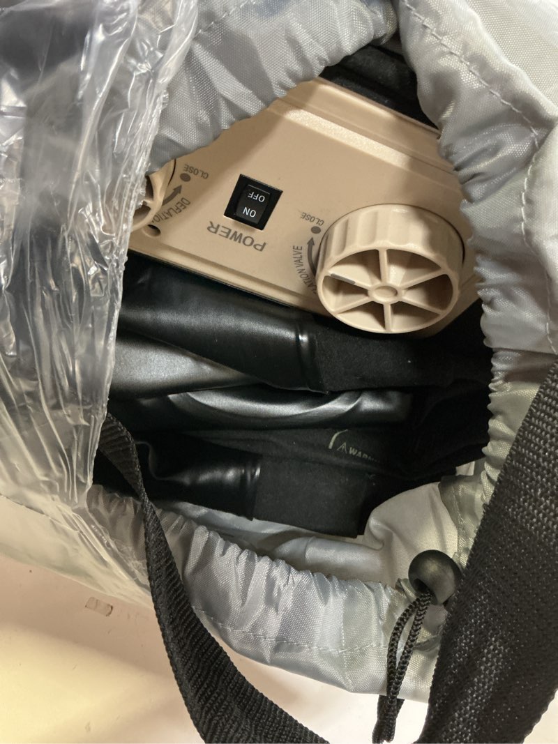 Condition photo showing As Is for King Koil Luxury Full Size Plush Pillow Top Air Mattress with Built-in High-Speed Pump for Home, Camping & Guests 20" Inflatable Double High Blow Up Airbed, Durable, Waterproof Black Full 20"