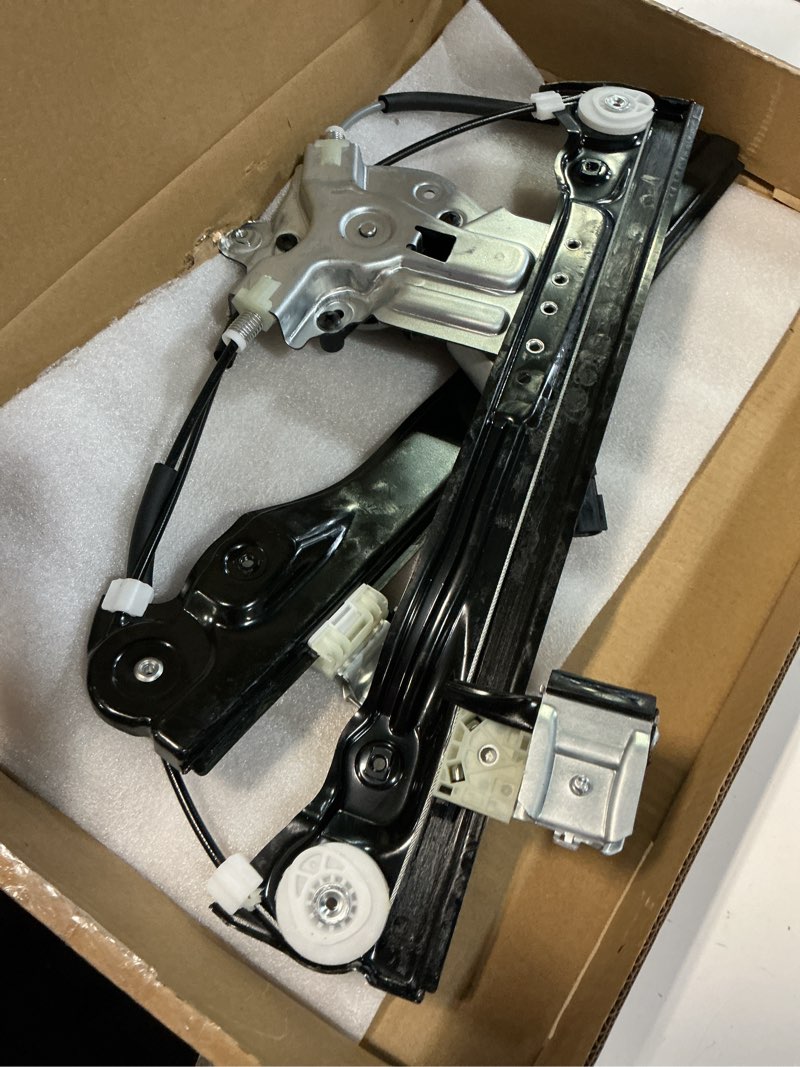 Condition photo showing As Is for YHTAUTO Front Passenger Side Power Window Regulator with 2-Pin Motor Assembly Compatible with Chevrolet Cruze 2012-2015 Sedan(from 4/26/12), Cruze Limited 2016, Sedan