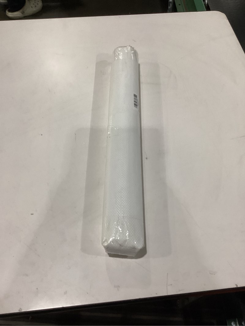 NECAUX Custom Frosted Mat - 18 x 47.3 Inch 1.5mm Thick Plastic Desk Pad & Table Cover