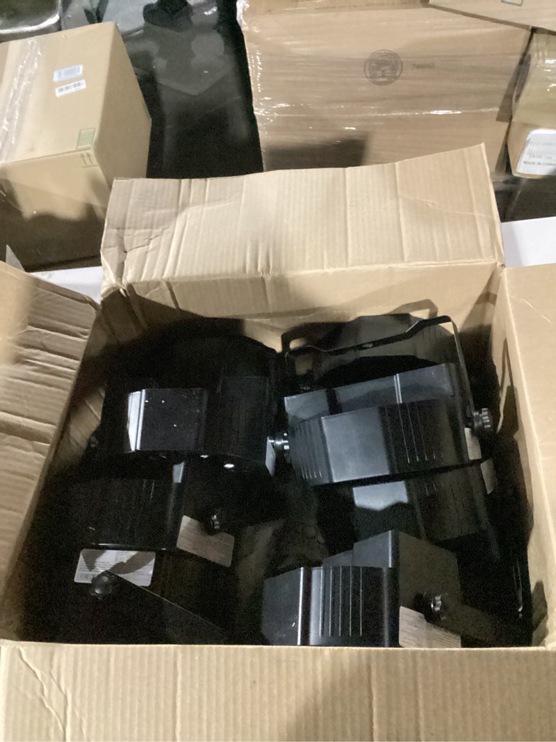 Condition photo showing Good Condition for Rechargeable Par Lights, RGBW LED Uplights Battery Powered Stage Light, HOLDLAMP Par Can DJ Lights Sound Activated with Remote & DMX Control for Festival Party Event Wedding Bar. 8 Packs