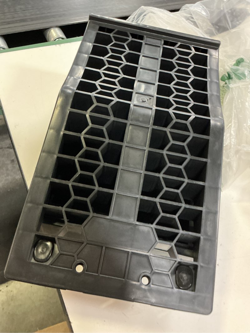 Condition photo showing Good Condition for roblock car ramps for lift and vehicle maintenance, portable low profile car ramps for garage, heavy duty tire ramps for low chassis cars and support jack, 17.5''x10''x3.14'', 2 pcs rbts265