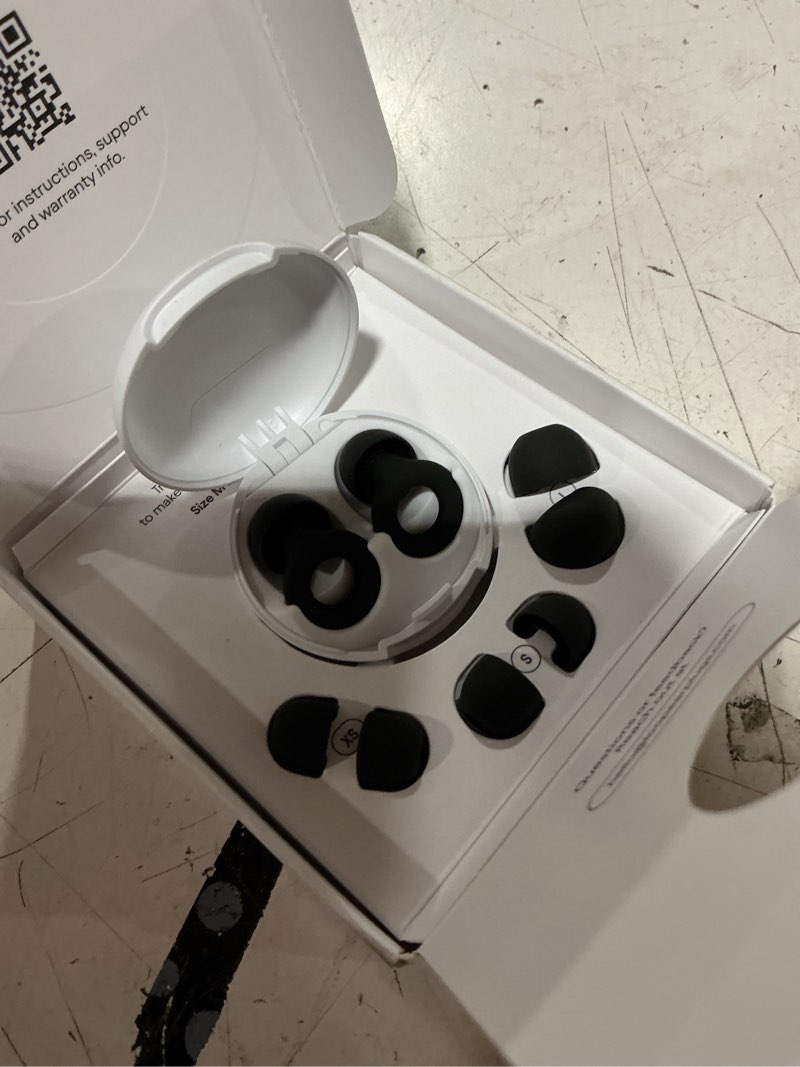 Condition photo showing Good Condition for loop quiet 2 ear plugs - ultra-comfy reusable hearing protection for sleep | 24db snr noise reduction. flexible, customizable fit. reusable & washable. for deep focus, travel, noise sensitivity black