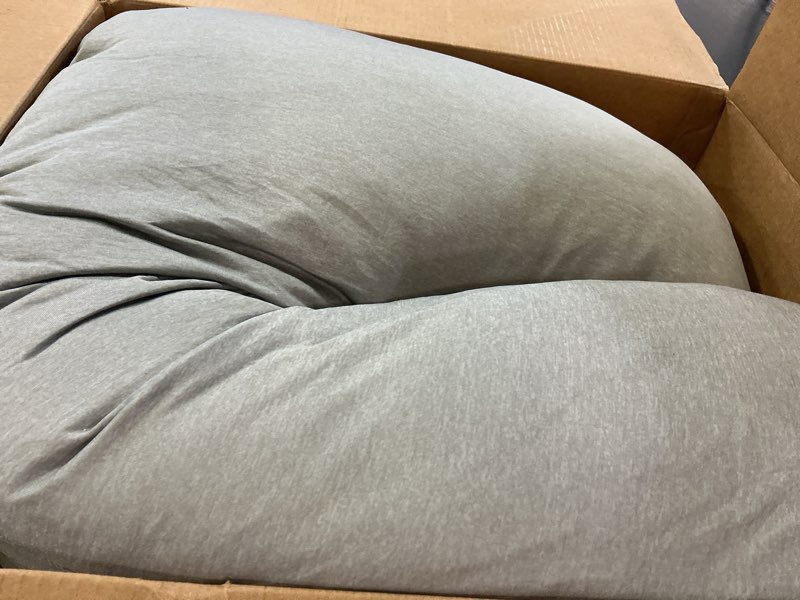 Condition photo showing Good Condition for momcozy pregnancy pillows with cooling cover, u-shaped full body maternity pillow for side sleepers 57 inch - support for back, hip, belly, legs for pregnant women