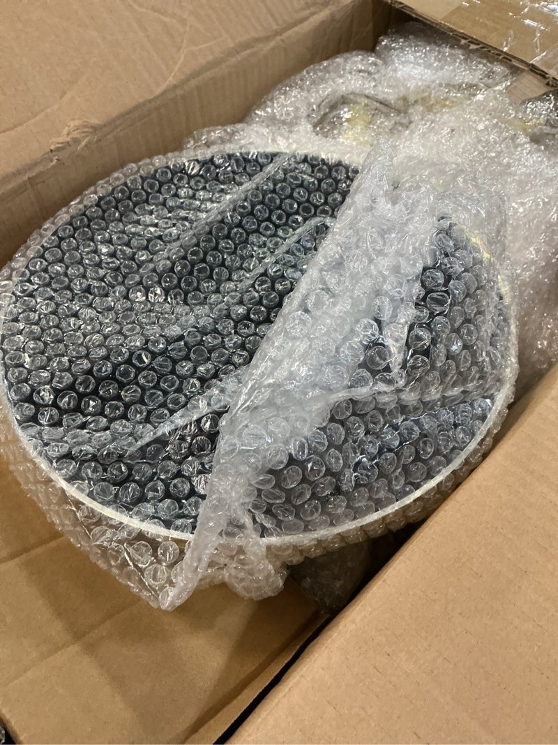 Condition photo showing As Is for Shimeyao 2 Pack 8 ft Indoor Flag Pole Set with Base and Eagle Topper, Telescoping Flagpole with Stand Holder for Office, Hall and City Display, Flag Not Included(Wood Color,Wood) Wood Wood Color