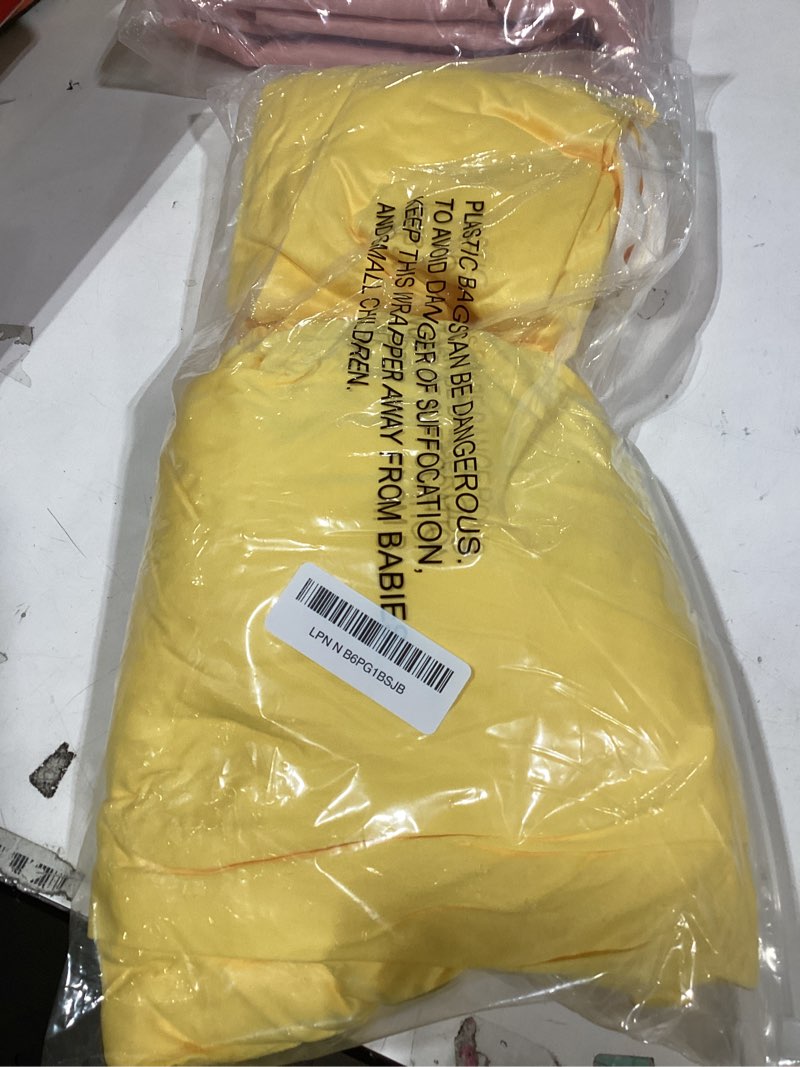 Condition photo showing Good Condition for Yellow Arch Backdrop Covers - 7.2FT, 6FT Spandex Fitted Wedding Arch Stand Covers Round Top Chiara Arch Backdrop Cover for Wedding Birthday Party Decoration 7.2FT,6FT Yellow