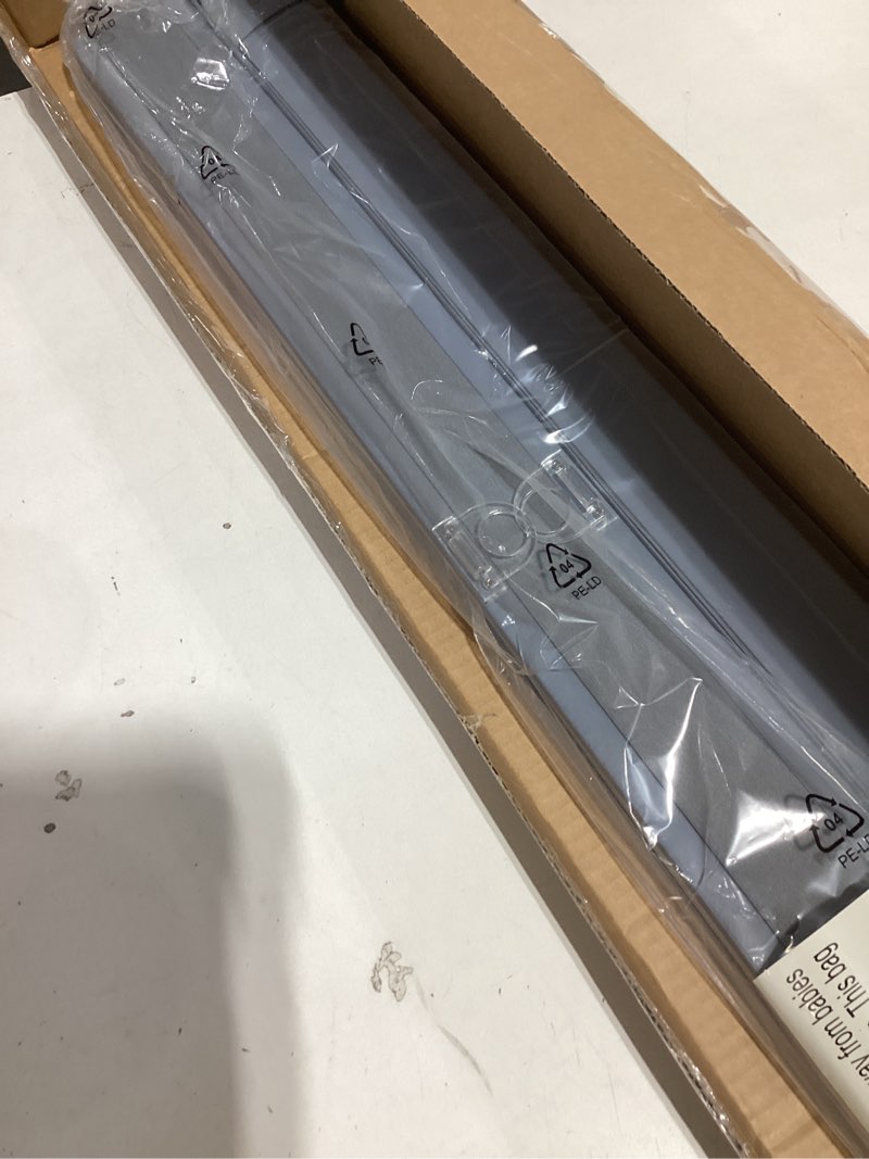 Condition photo showing Good Condition for Lazblinds Upgraded Top Down Bottom Up (TDBU) Honeycomb Blinds, No Drill No Tools Easy Install Cordless Cellular Shades for Windows 30" W x 64" H, Dark Grey - Blackout Blackout - Dark Grey 30"W x 64"H