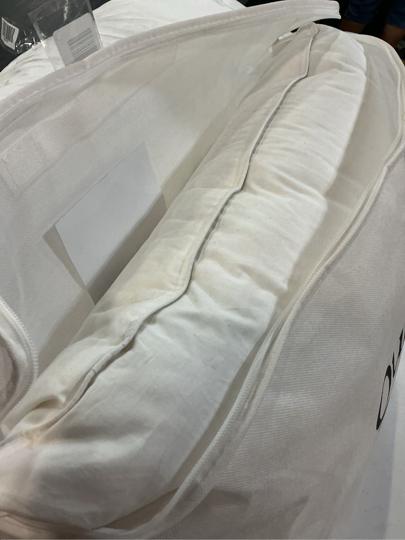 Condition photo showing As Is for luxe goose down pillow (size medium)