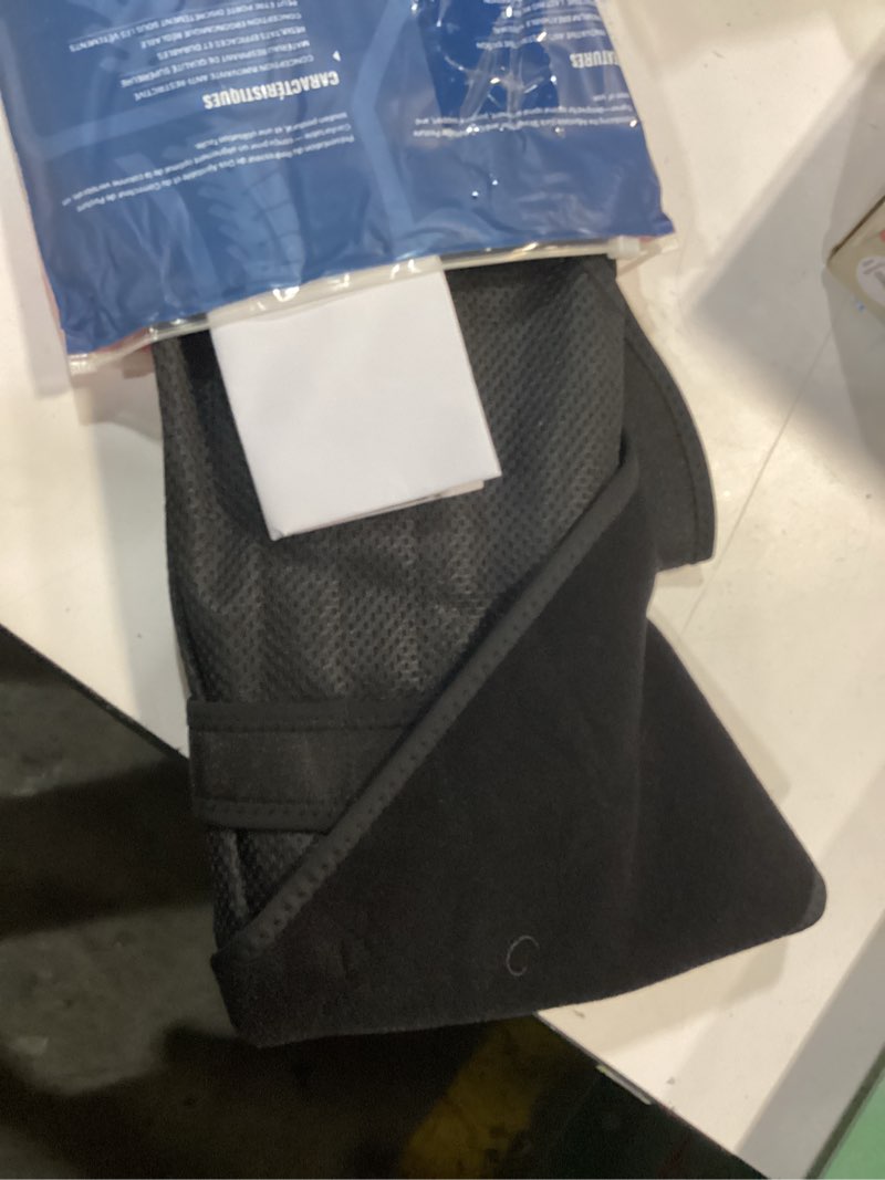 Condition photo showing As Is for Fit Geno Posture Corrector for Women and Men - Adjustable Back Brace & Straightener for Scoliosis Hunchback Correction Back Pain Spine Corrector Back Support and Posture Trainer Large/X-Large Black Large/X-Large