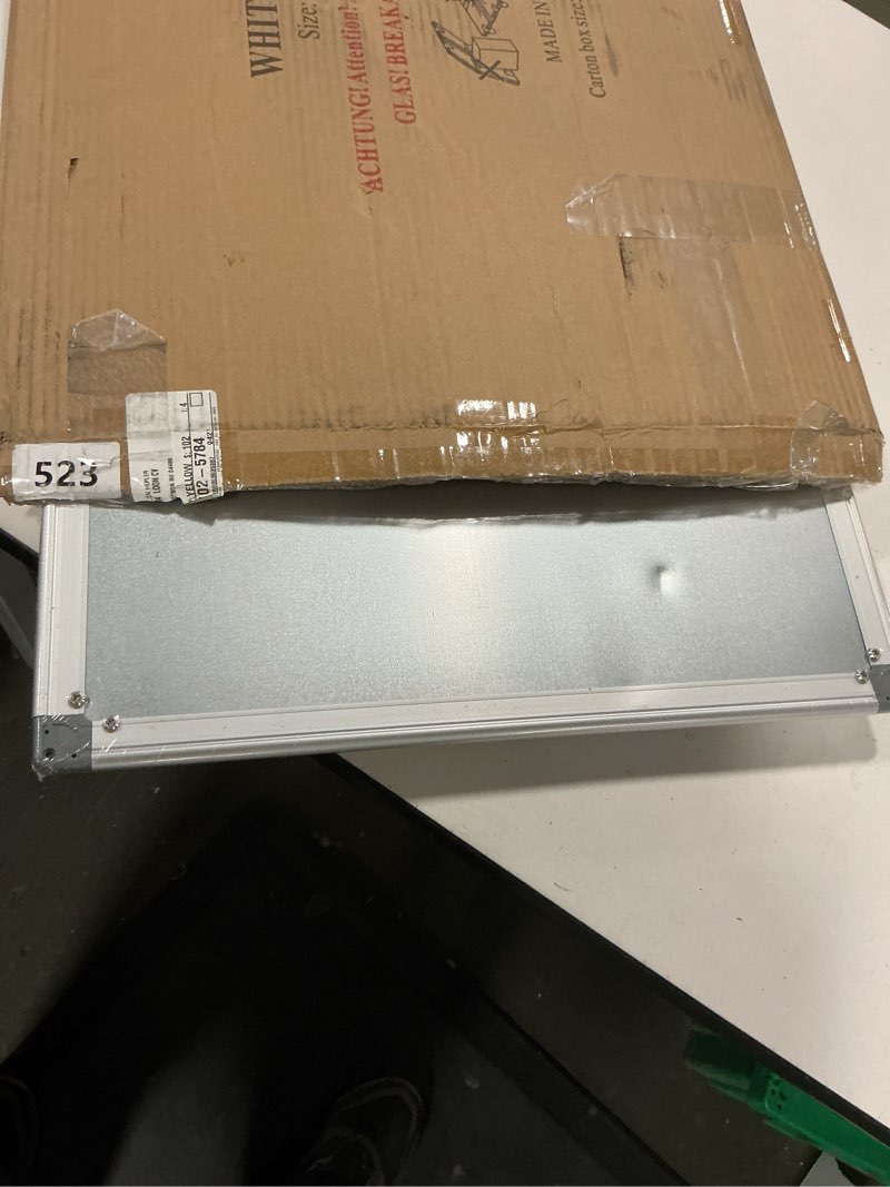 Condition photo showing Good Condition for Grtard White Board Dry Erase, 24" x 18" Magnetic Dry Erase Boards, Hanging Magnetic Whiteboard with Marker and Magnets, Dry Erase Board for Wall, Large White Boards Dry Erase for School, Office, Home 24 x 18 Inches Wall Mounted
