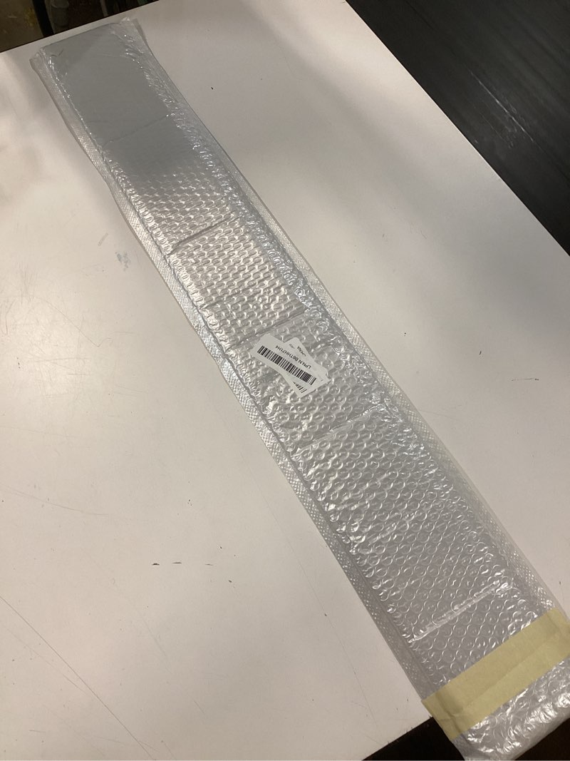 Condition photo showing New/Like New for 2 pcs 304 stainless steel strips, brushed self adhesive strip metal trim strip, finishing sheet metal strips for microwave/oven/range/cooktop, 30" long, 3" wide gap filler for kitchen decor silver 3in