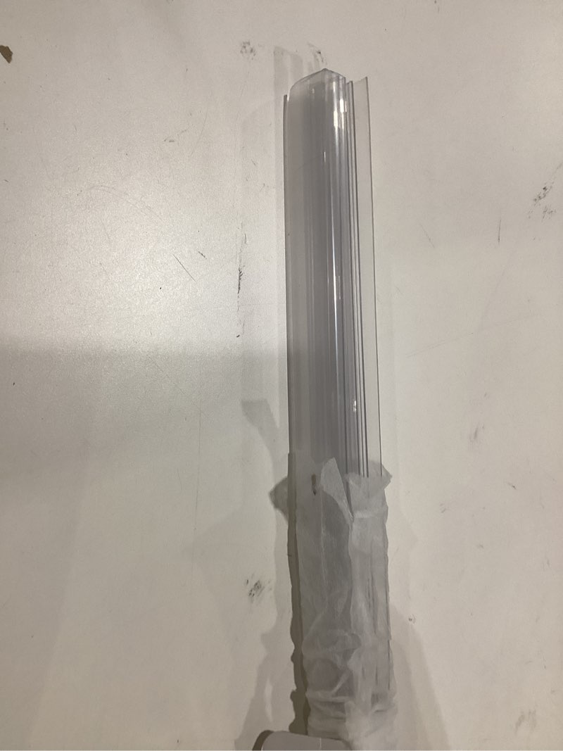 Condition photo showing Good Condition for sliding shower door bottom seal, 2 pcs 1/4" x 36" sliding shower door sweep for 1/4 inch glass, frameless glass door seal strip stop shower leaks and create a water barrier for 1/4" glass