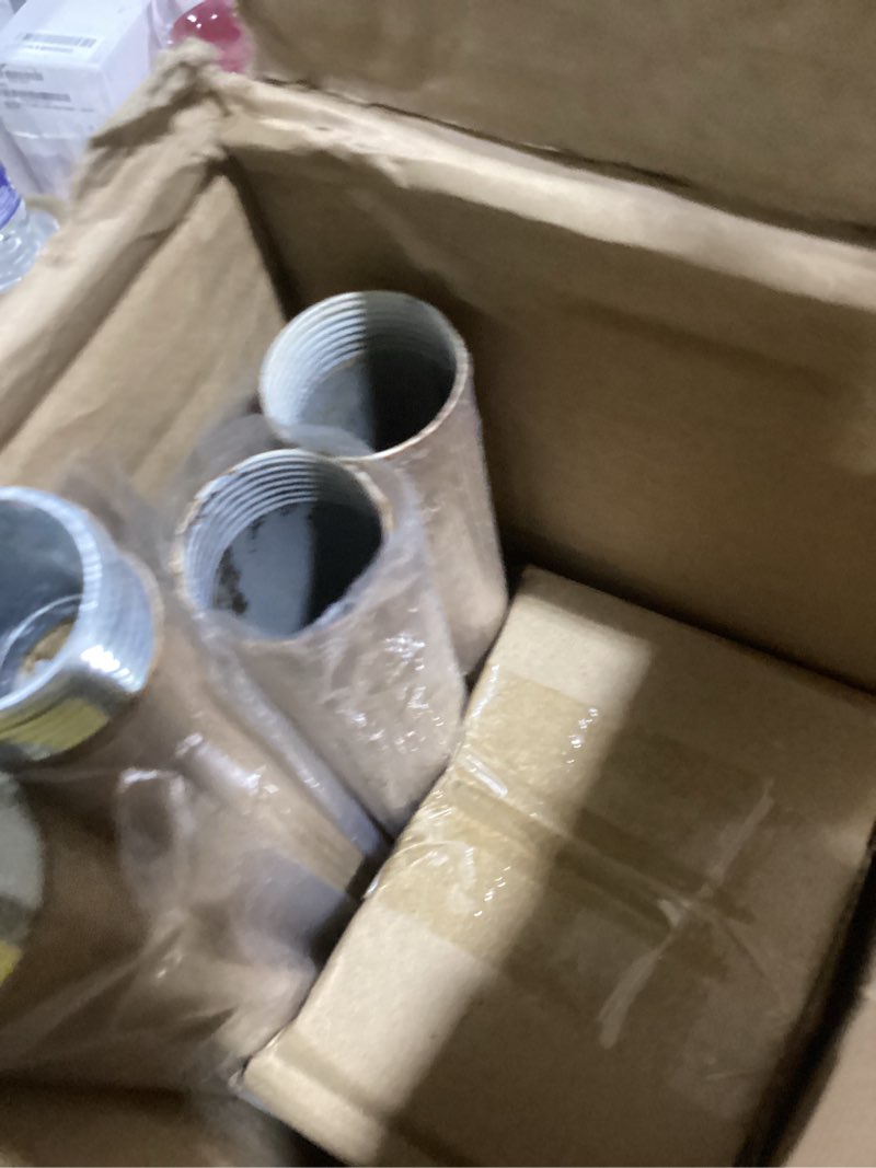 Condition photo showing Good Condition for 2 pack imitation wood curtain rods for windows 28 to 48 inch, 1'' adjustable heavy duty decorative drapery rods with classic finials, dark imitation wood window curtain pole, size 18-45'' ?2 pack?18 - 45'' wood grain