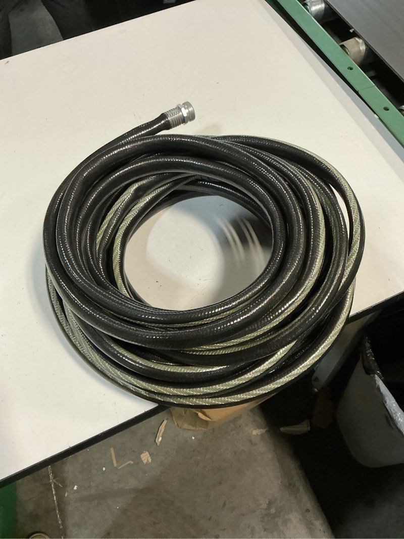 Condition photo showing Good Condition for neverkink teknor apex 5/8-in x 50-ft heavy kink free vinyl gray coiled hose