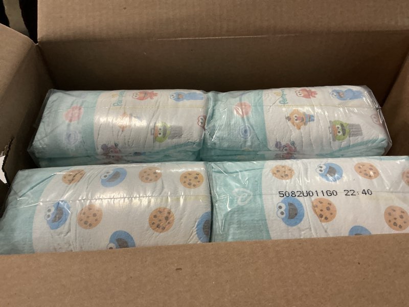 Condition photo showing New/Like New for Pampers Diapers - Cruisers 360 - Size 4, 144 Count, Babyproof up to 100% Leakproof Pull-On Diaper Size 4 144