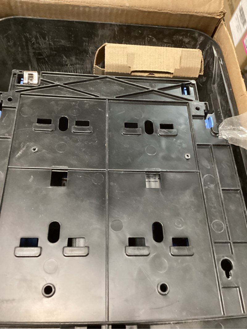 Condition photo showing As Is for pacific blue ultra 8" high-capacity automated touchless paper towel dispenser by gp pro (georgia-pacific); black; 59590; 12.9" w x 9" d x 16" h; 1 dispenser automated dispenser