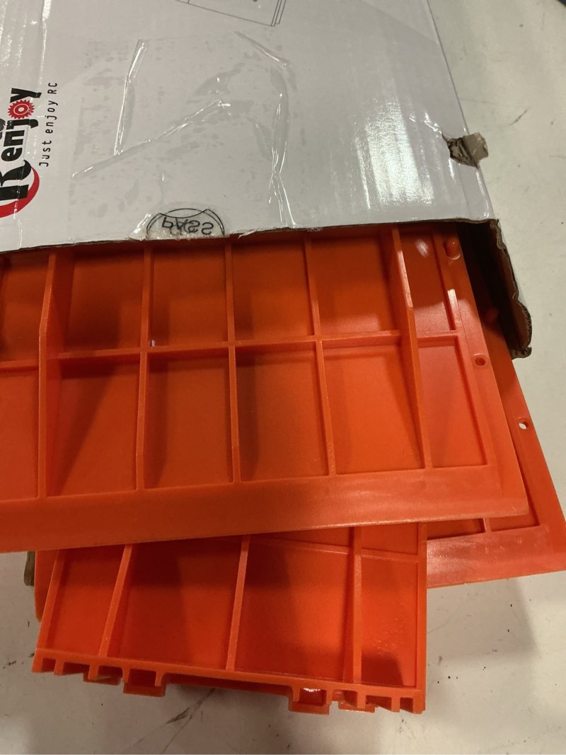 Condition photo showing Good Condition for rc car jump ramp takeoff board rc ramp for jumping stunt playset for 1/12 1/14 1/16 1/18 1/24 remote control car accessories(orange)