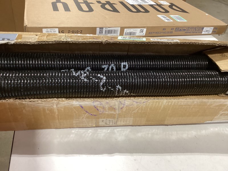 2 High Precision Electrophoresis Black Coated 0.250'' X 2'' X 30''
