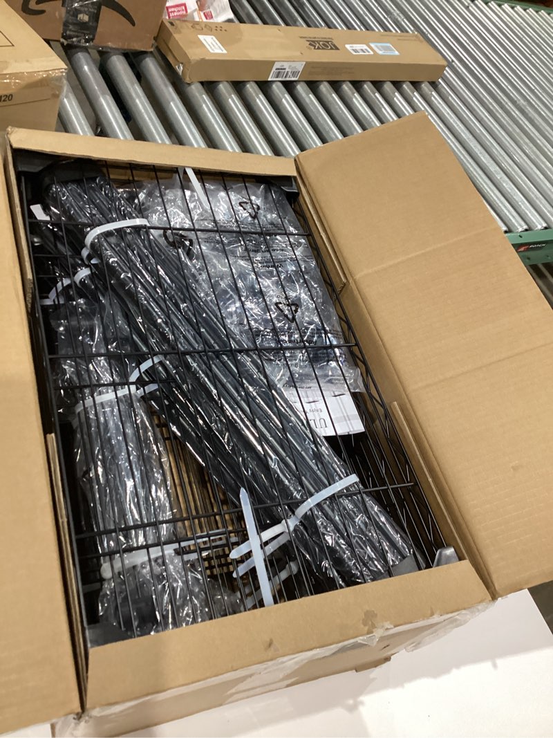 Condition photo showing New/Like New for Ulif E1 Heavy Duty Closet Garment Rack, 6 Tiers Adjustable Metal Freestanding Expandable Clothing Storage with 4 Hanger Rods, Easy to Assemble Wardrobe, 71.4" H x (70" - 88.2") L x 14" D, Black