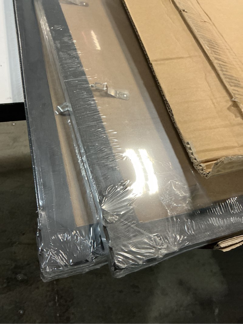 Condition photo showing New/Like New for 24x36 Picture Frame with 20x30 Mat Set of 3, Display Photo 20x30 with Mat or 24 x 36 Without Mat, Wall Hanging Large 24 by 36 Poster Frame with Plexiglass, 3 Pack, Black Black 24x36 inch