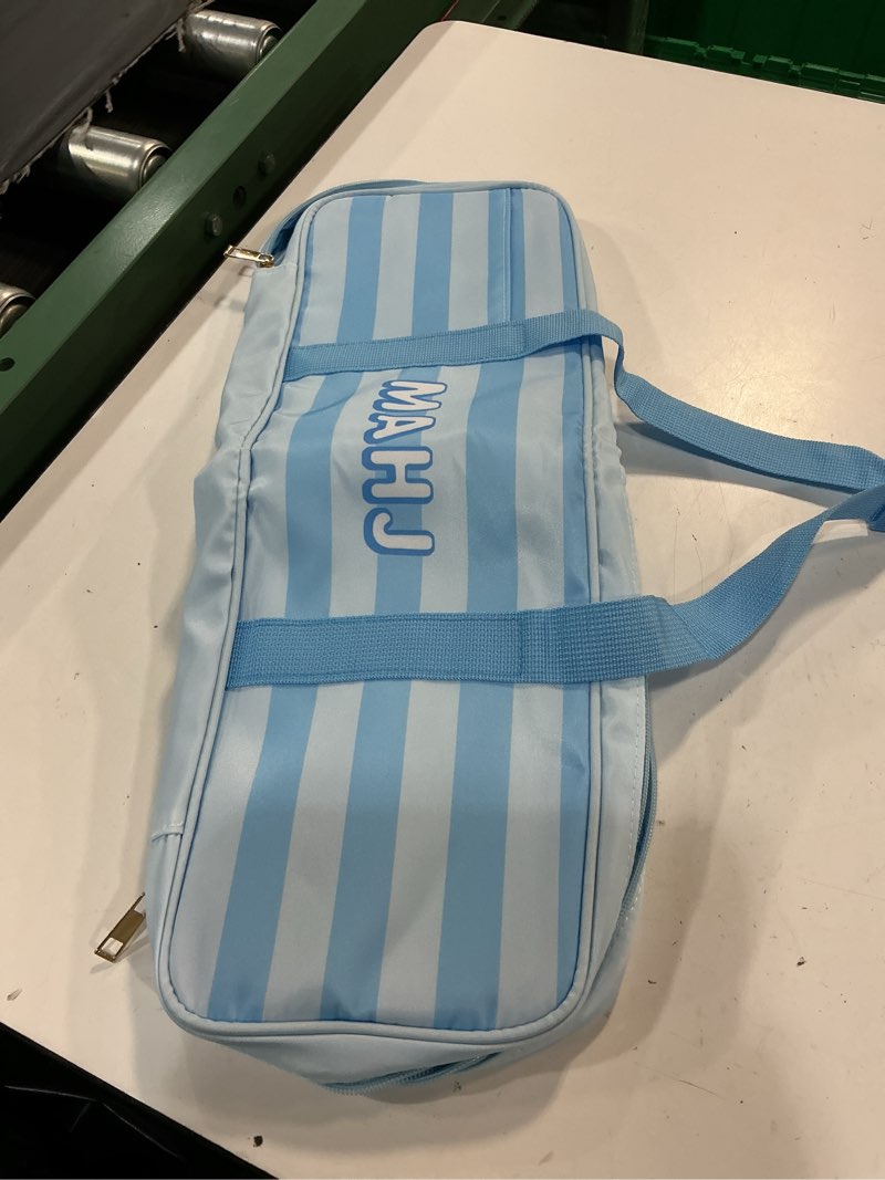 Condition photo showing Good Condition for mahjong rack storage bag fits 17 to 19.7 inch racks,blue | 4 independent compartments, 1 front pocket, for tiles and racks, for game nights, travel, parties and outdoor gaming?only bag