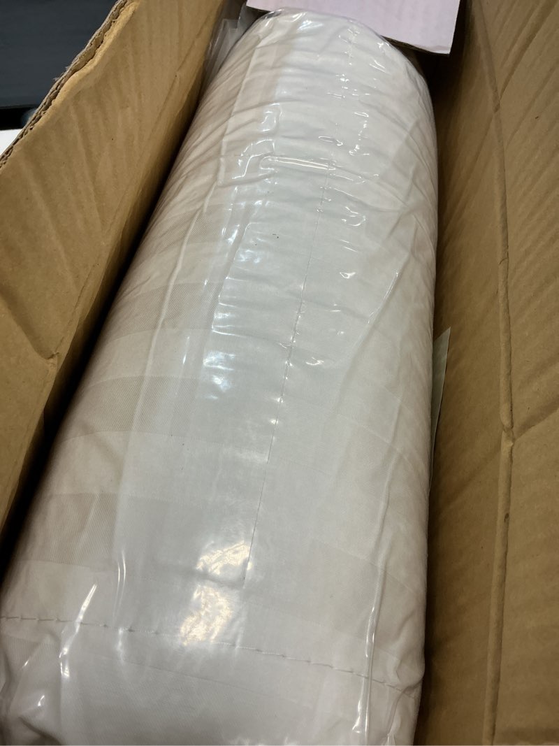 Condition photo showing New/Like New for sleepnova's cooling mattress topper queen size bed – 100% cotton pillow top that keeps you cool, relieves back pain & adds cloud-like comfort with deep pocket fit (8”-21”), soft & machine washable