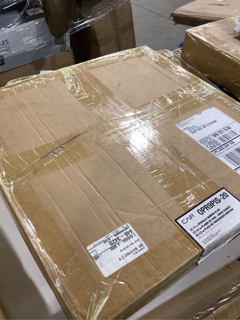 Condition photo showing New/Like New for CAP Barbell Rubber Olympic Bumper Plate | Speckled 10lbs - Pair