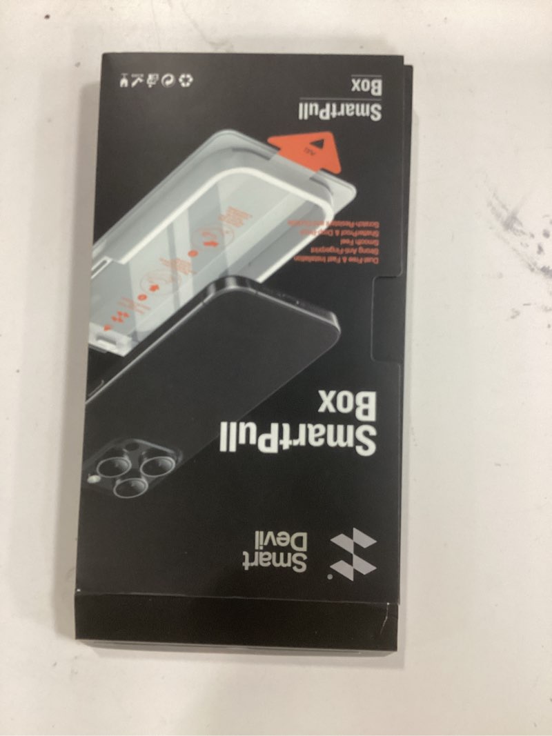 Condition photo showing As Is for SMARTDEVIL 2 Pack Tempered Glass for iPhone 16 Pro Max Screen Protector, Military-Grade Shatterproof Protection, 9H Hardness, Fast & Easy Installation, Case Friendly Design